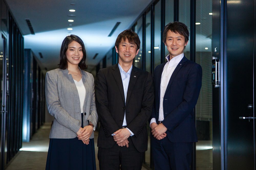 采訪(fǎng)后的3人合影